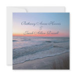 Beach Front View Wedding Invitation