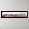 Beach Galveston, TX Photo 1910 posters