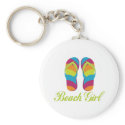 Beach Girl keychains