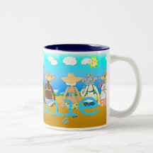 Beach Girls Mug - personalised