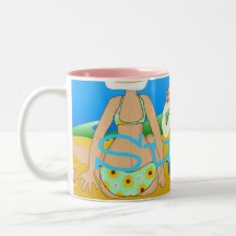 Beach Girls Mug - personalised