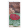 Beach Glass Christmas Custom Rack Card