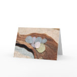 Beach Glass Easter Eggs Greeting Card