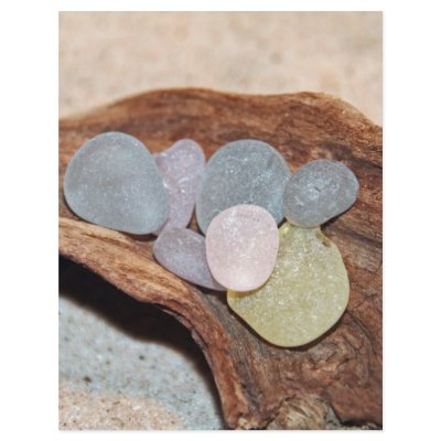 Beach Glass Easter Eggs Full Color Flyer by freespiritdesigns
