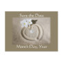 Beach Heart in Sand - Save the Date Wedding