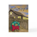 Beach House Christmas Card-V