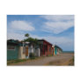 Beach houses 3 postcard