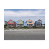 Beach Houses Postcards
