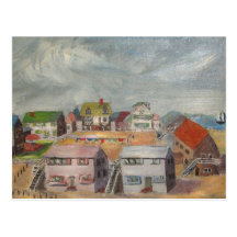 Beach Houses Postcard