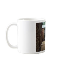 beach hut coffee mugs