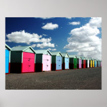 Beach Huts 2 Print
