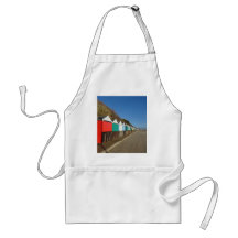 Beach huts apron