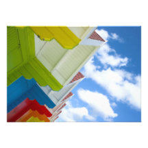 Beach Huts Invitation