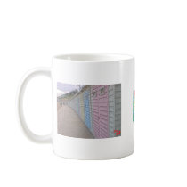 Beach Huts, Lyme Regis Coffee Mug
