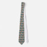 Beach Huts Melbourne Neckwear