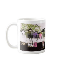 Beach Huts Coffee Mug