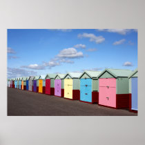 Beach Huts Print