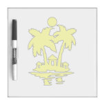 beach island houses yellow outline invert.png Dry-Erase board