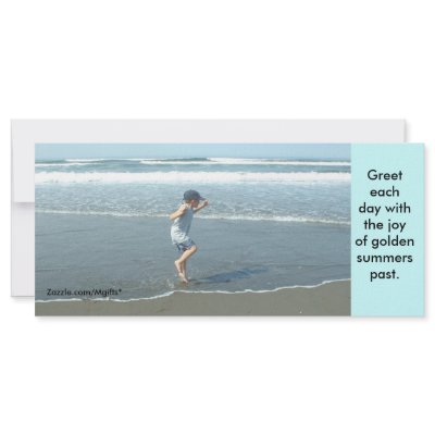 Beach Joy Customized Rack Card by Mgifts
