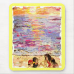 beach kids mousepads