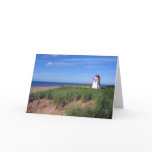 Beach Lighthouse Greeting Card
