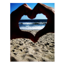 Beach Love Post Card