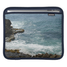 Beach Meets Ocean iPad Sleeves