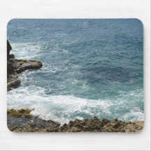 Beach Meets Ocean Mouse Mat