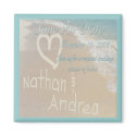 Beach Message magnets