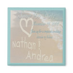 Beach Message magnets