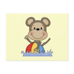 Beach Monkey Swimming T-shirts and Gifts Postcards
