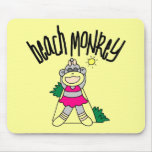 Beach Monkey Tshirts and Gifts Mouse Pad