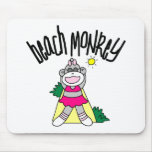 Beach Monkey Tshirts and Gifts Mousepad