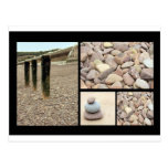 beach montage postcard