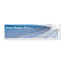 Beach Near Kilkee Ireland 3 Bumper Stickers