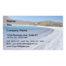 Beach Near Kilkee Ireland 3 Business Card Template