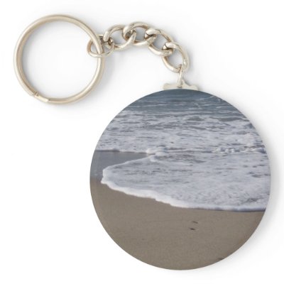 Beach Ocean Keychain by emele1