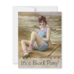 Beach Party Custom Invites