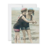 Beach Party invitations