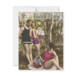 Beach Party Custom Announcements