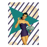 Beach Party Invitations
