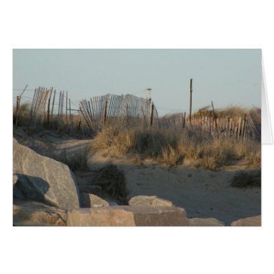 Beach Path Card by Paddydee56