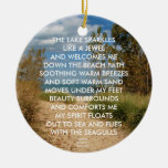 BEACH PATH ORNAMENT OR PENDANT