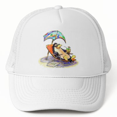 beach penguin hats by raycasso