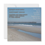 Beach Pier Wedding Invitation