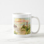Beach Posts Sunrise-Psalm 139 8x10 Coffee Mug