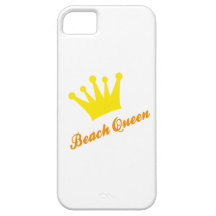beach queen iPhone 5 cover