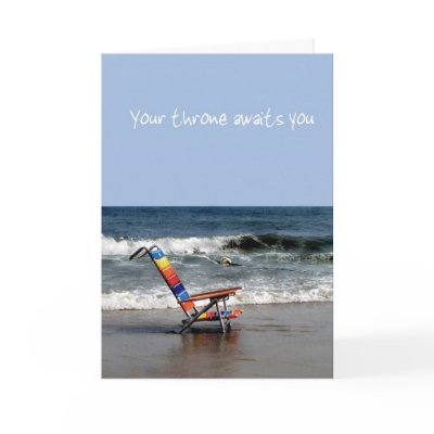 Beach Retirement Card by StarStock
