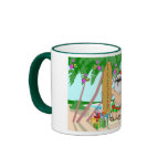 Beach Santa Mug