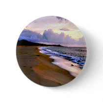 Beach Scene Button...Wedding Favour